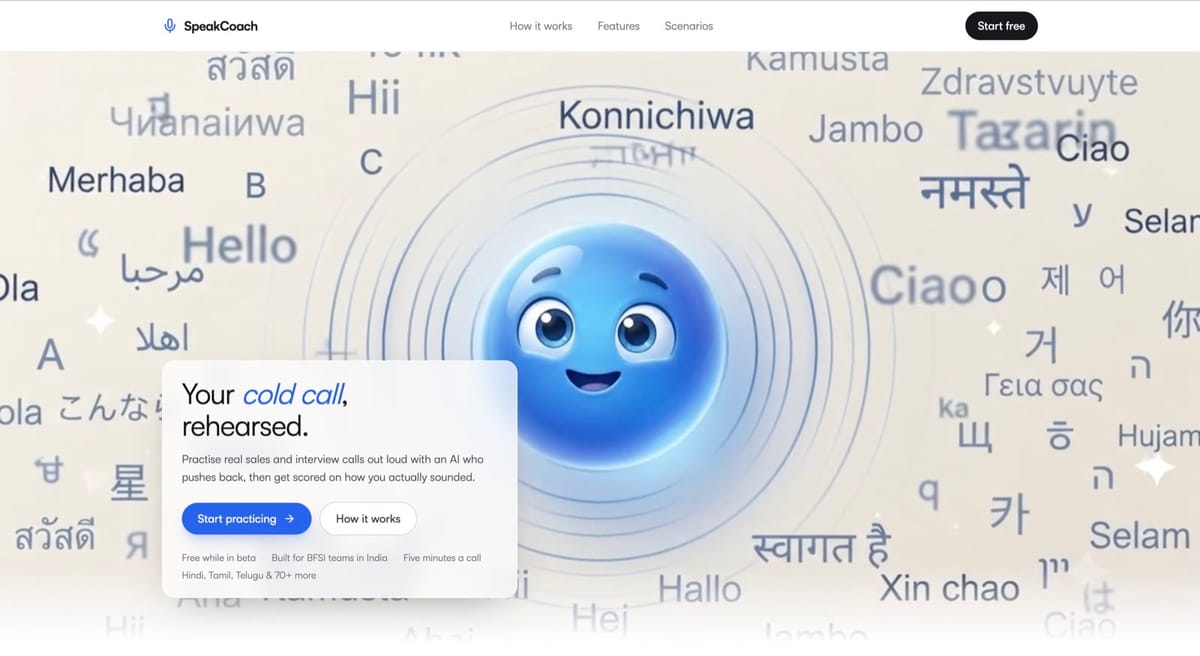 SpeakCoach project